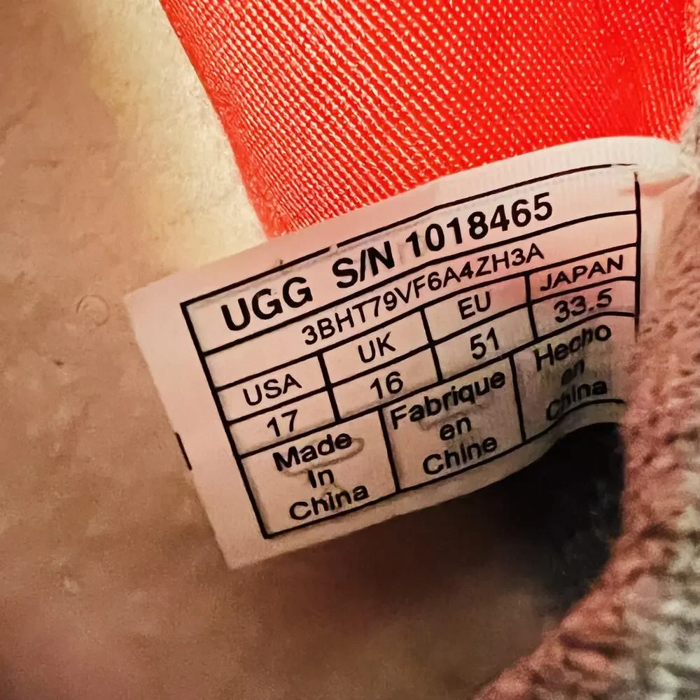 UGG Shoes Mens 17 Gray Suede Knit Maksim Hyperweave Low Top Casual Sneaker Boots